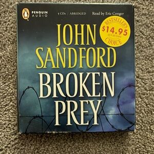 Penguin Audio Blue CD Set - Broken Prey by John Sandford